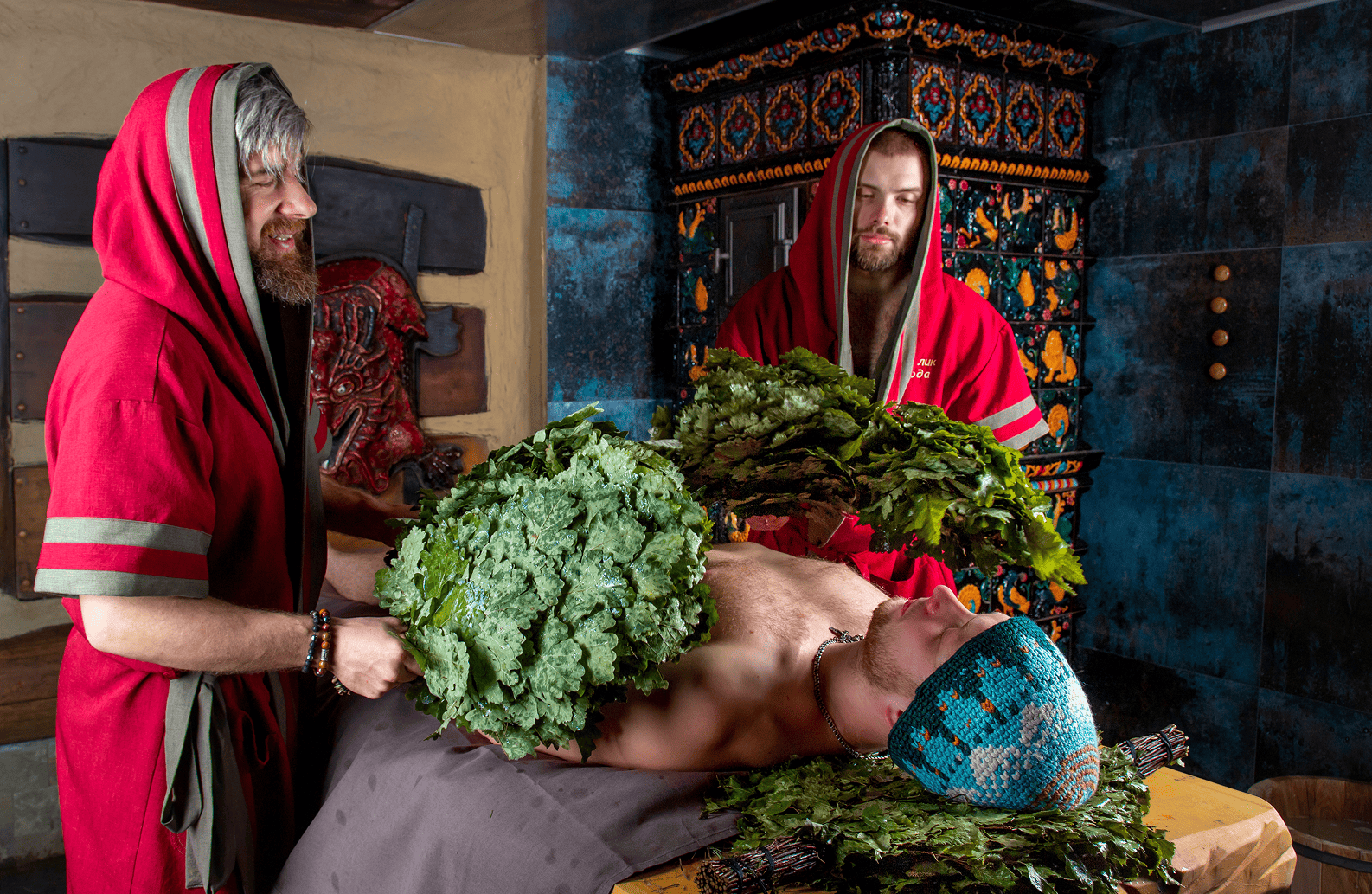 Банный комплекс в Охта Парке